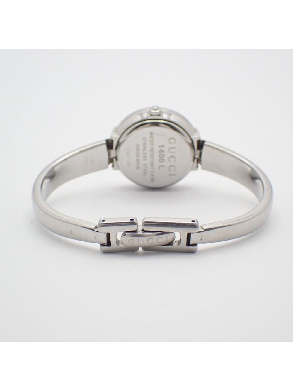 Gucci Bracelet Watch Quartz Pink Shell Dial with GG Logo - Picture 3 of 9